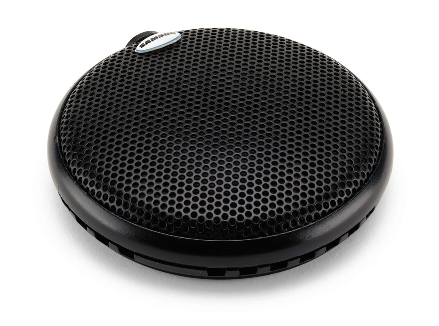 Samson CM11B surface-mount omnidirectional boundary microphone with phantom power, displayed on a white background.