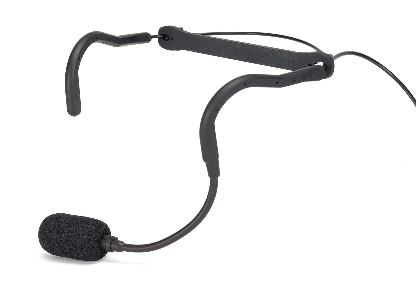 Samson QEx lightweight adjustable headset microphone designed for fitness and active performers.