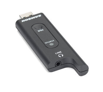 Samson ZR RXD2 USB Stage Receiver for XPD2 Wireless Systems, showcasing the back view of the device.