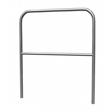 ALUSTAGE W.SBA06.00 V2 Aluminium Handrail 1m, a durable safety barrier designed for SCA platforms.