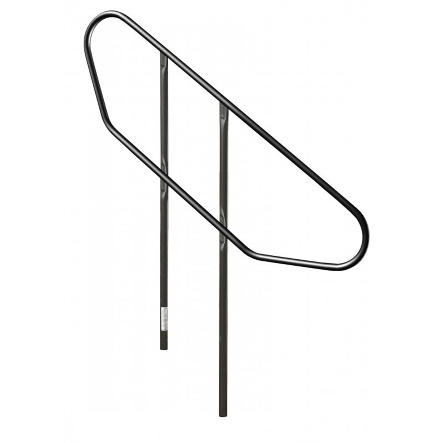 ALUSTAGE W.SBA09.00 Aluminum handrail designed for SPS stairs, showcasing its durable and safety-focused construction.