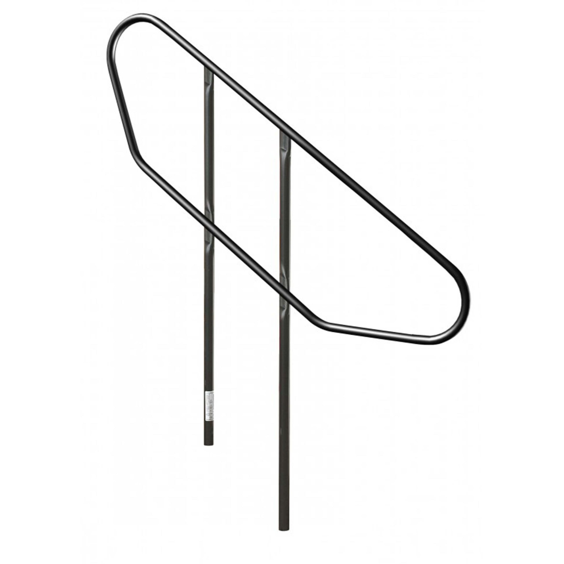 ALUSTAGE W.SBA09.00 Aluminum handrail designed for SPS stairs, showcasing its durable and safety-focused construction.