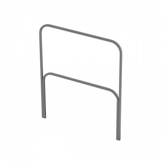 ALUSTAGE SBS14 Steel Handrail for SCA-05 Panther Deck, 1 meter safety railing designed for durability and safety.