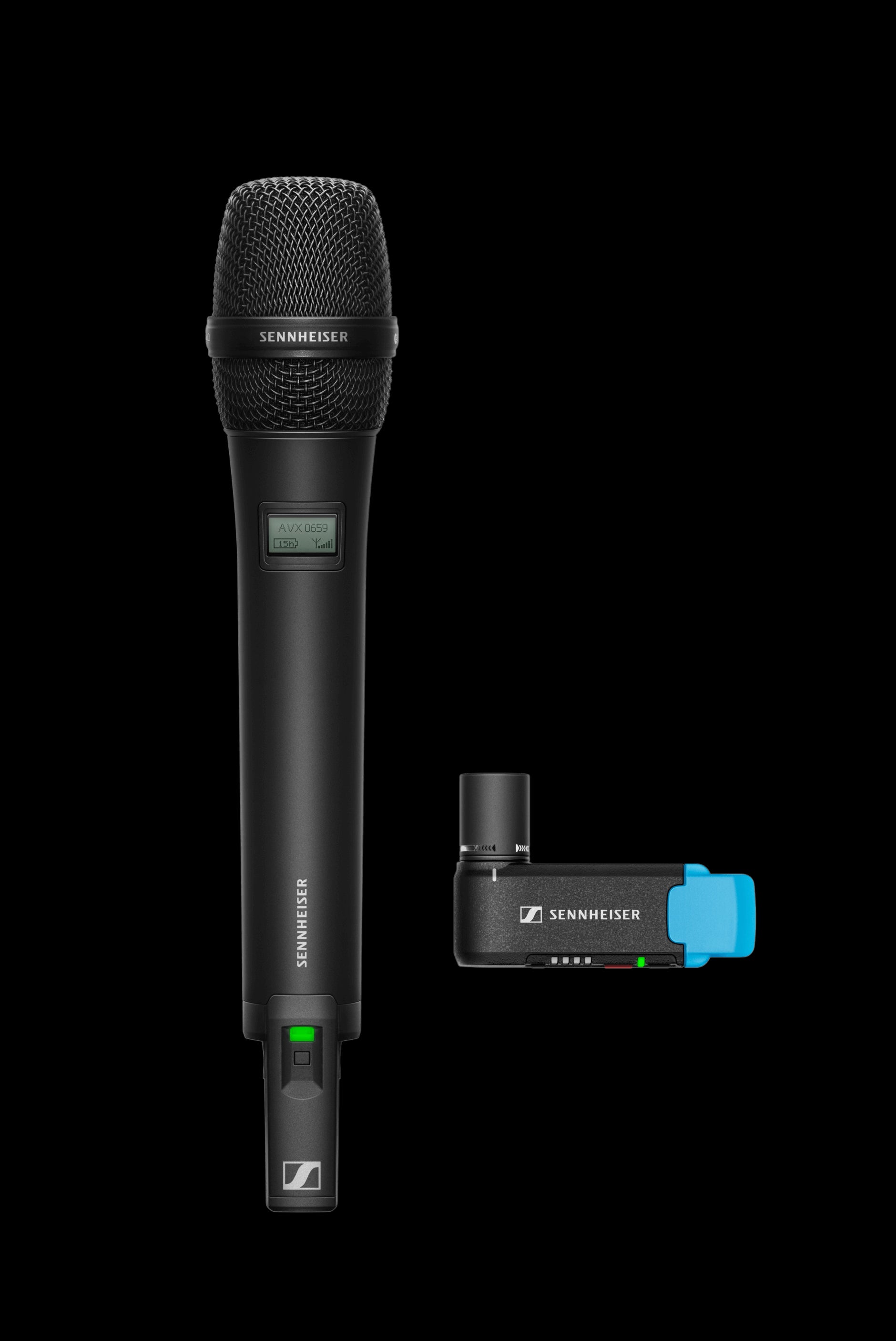 Sennheiser AVX-835 SET-3-EU Handheld Mic Set with MMD 835 Mic Module, 1880-1900MHz product image