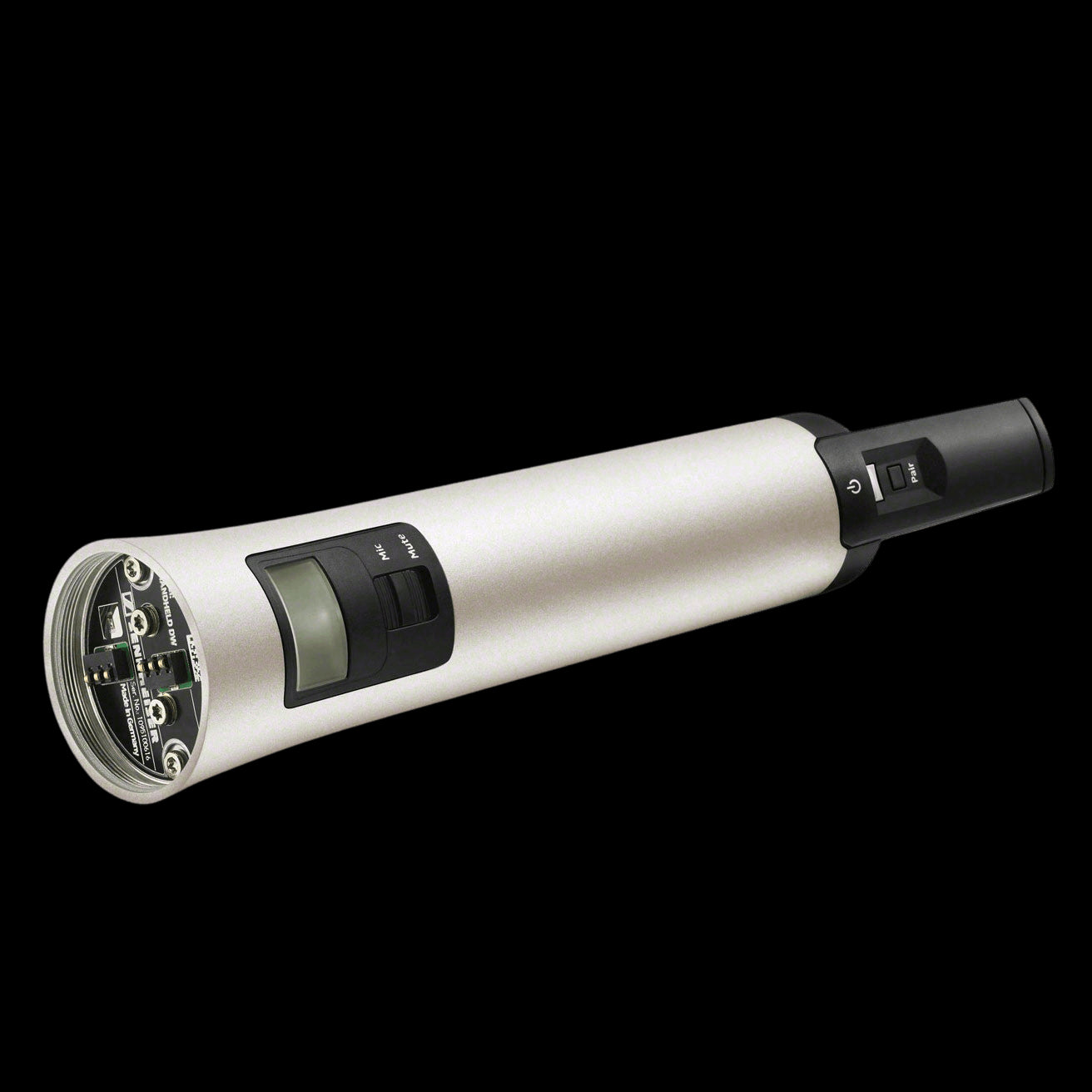 Sennheiser SL Handheld DW-3 EU Handheld Transmitter without capsule, featuring space diversity and operating in the 1880-1900MHz frequency range.
