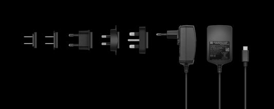 Image of the Sennheiser NT 5-20 UCW USB Power Supply, designed for the L 70 USB Charger. The power supply is shown against a white background.