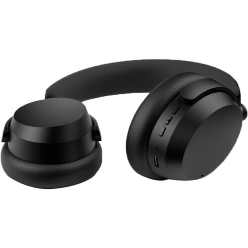 Sennheiser ACCENTUM Wireless Over-Ear Headphones in black featuring Hybrid ANC and a 50-hour battery life.