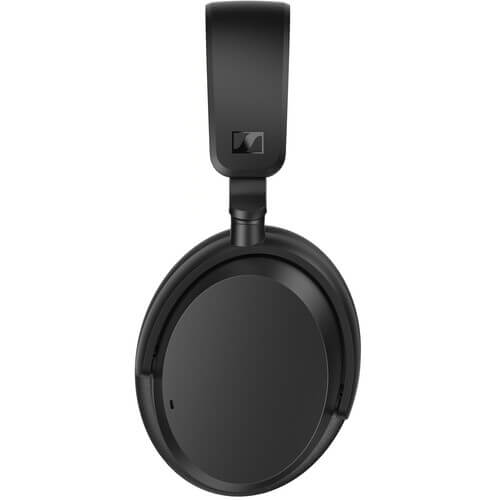 Sennheiser ACCENTUM Wireless Over-Ear Headphones in black, featuring hybrid active noise cancellation and a 50-hour battery life.