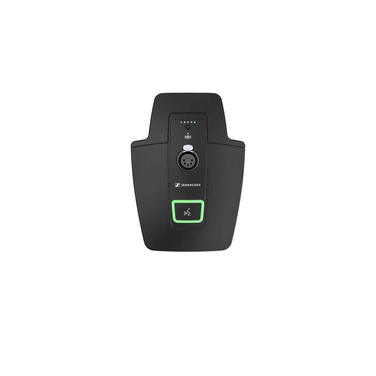 Sennheiser EW-DX TS 5-PIN Tablestand Transmitter, a wireless microphone stand designed for professional audio applications.