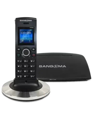 Sangoma DECT D10M Handset and DB20E Base Station combo device