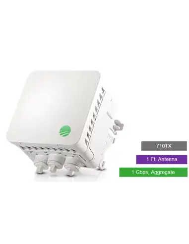Siklu E-Band 70GHz PTP Link 1Gbps 1ft Antenna showcasing its design and features.