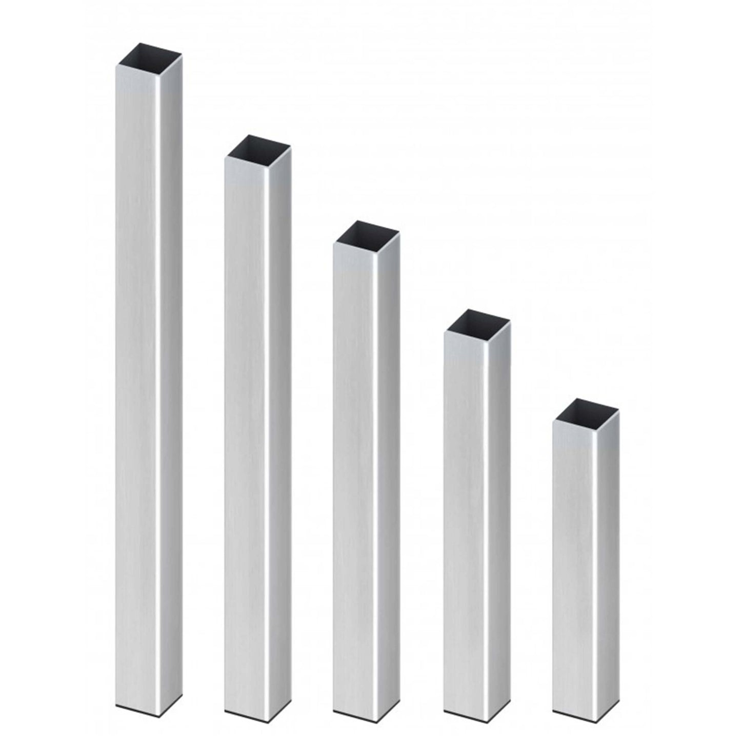 Image of the ALUSTAGE RAW ALU LEG 967MM, showcasing its durable anodized aluminum design used for asset tracking.