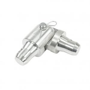 ALUSTAGE W.SP-2 Bridge Pin, a durable hinge connector designed for staging and trussing applications.
