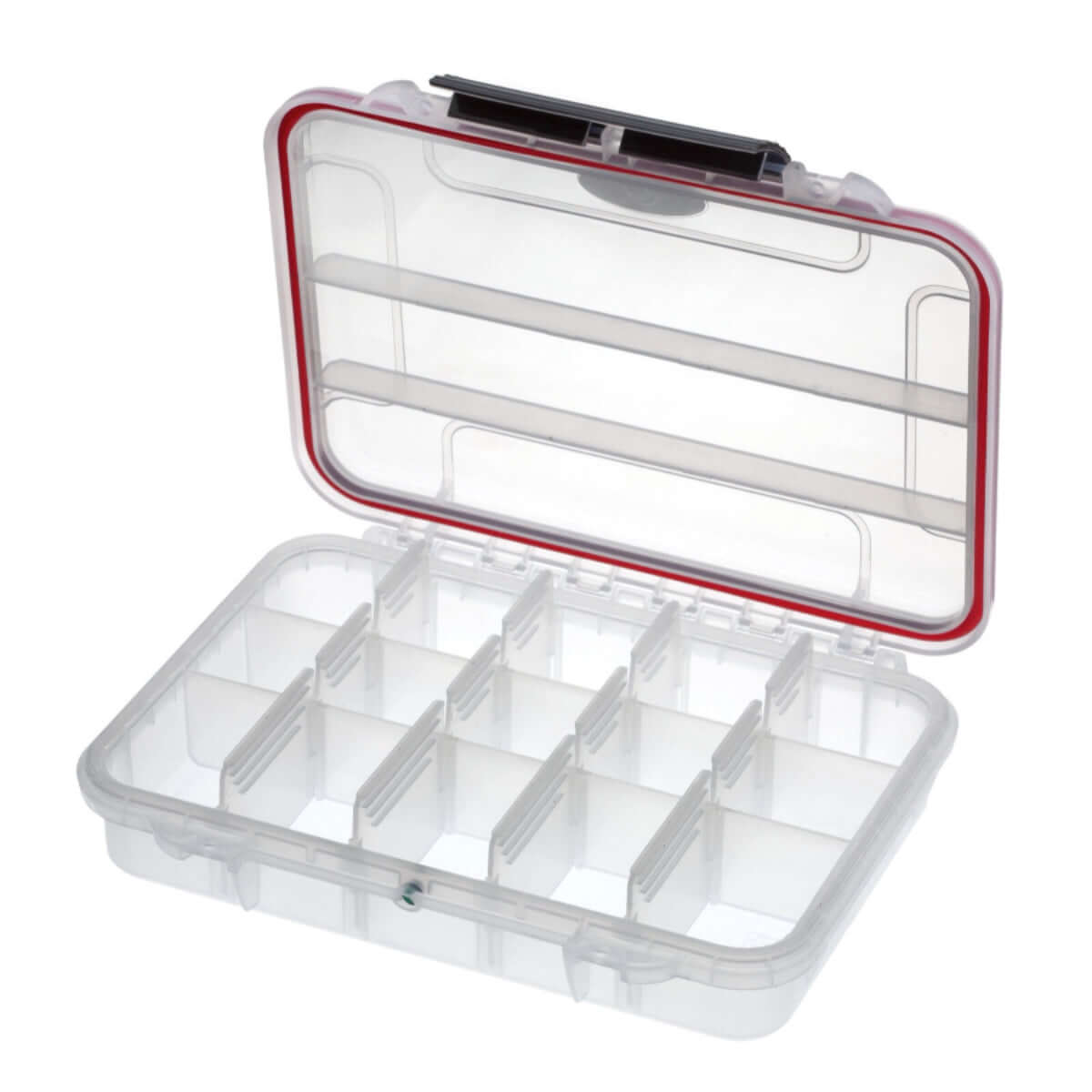 SP PRO 002C Waterproof Transparent Case featuring 3-15 adjustable compartments, designed to be IP67 certified for enhanced protection against water and dust.