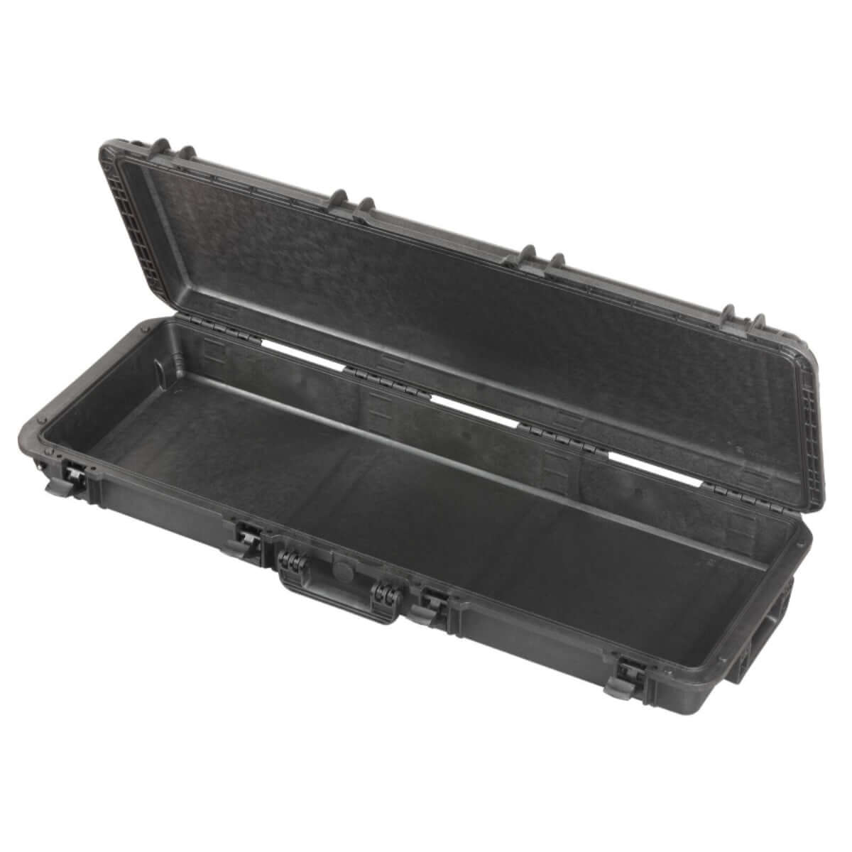 SP PRO 1100 Black TR Case, watertight and IP67 certified, empty case with dimensions L1100xW370xH140mm.