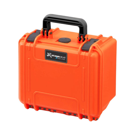 SP PRO 235H155 orange carry case with convoluted foam, dimensions L235xW180xH156mm