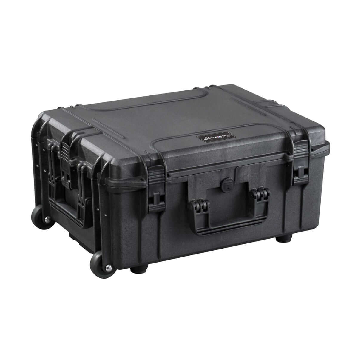 SP PRO 540H245TR Black Trolley Case with Convoluted Foam, IP67 Certified, dimensions L538xW405xH245mm, empty case image.