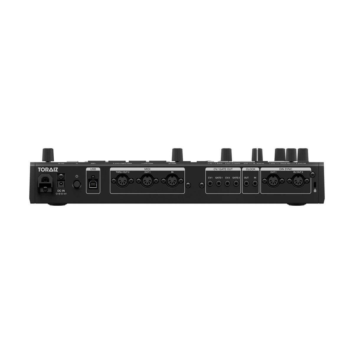 Pioneer SQUID Dynamic Multitrack Hardware Sequencer designed for live performances, featuring a sleek interface and multiple track capabilities.