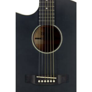 Stagg C430 M BK Pack - 3/4 Size Linden Classical Guitar in Black with included bag and tuner.
