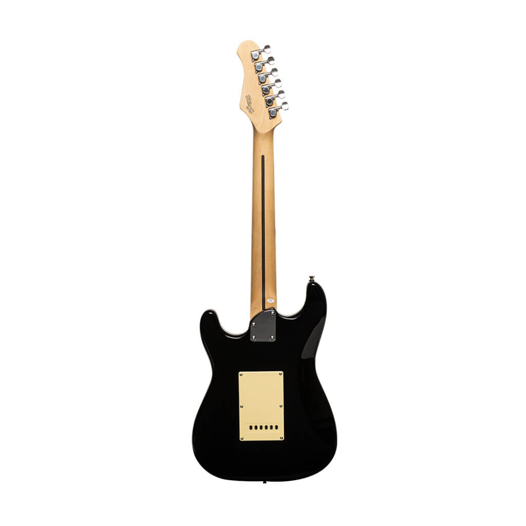 Stagg SES30 BK 3/4 Standard 'S' Style Electric Guitar in black color