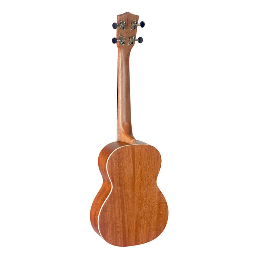 Stagg UT 30 Tenor Mahogany Ukulele with Gigbag displayed against a neutral background.