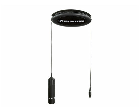 Front view of the Sennheiser MZC 30 B Cable, 9m, P12 to P48 V, XLR-3M, Black, for ME 34/35/36.