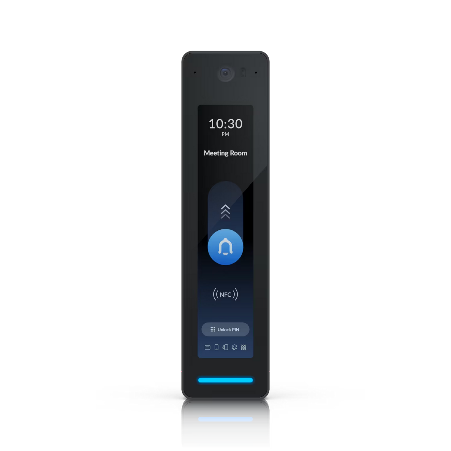 Ubiquiti UniFi Access Reader Pro Black - Side profile highlighting the compact build.