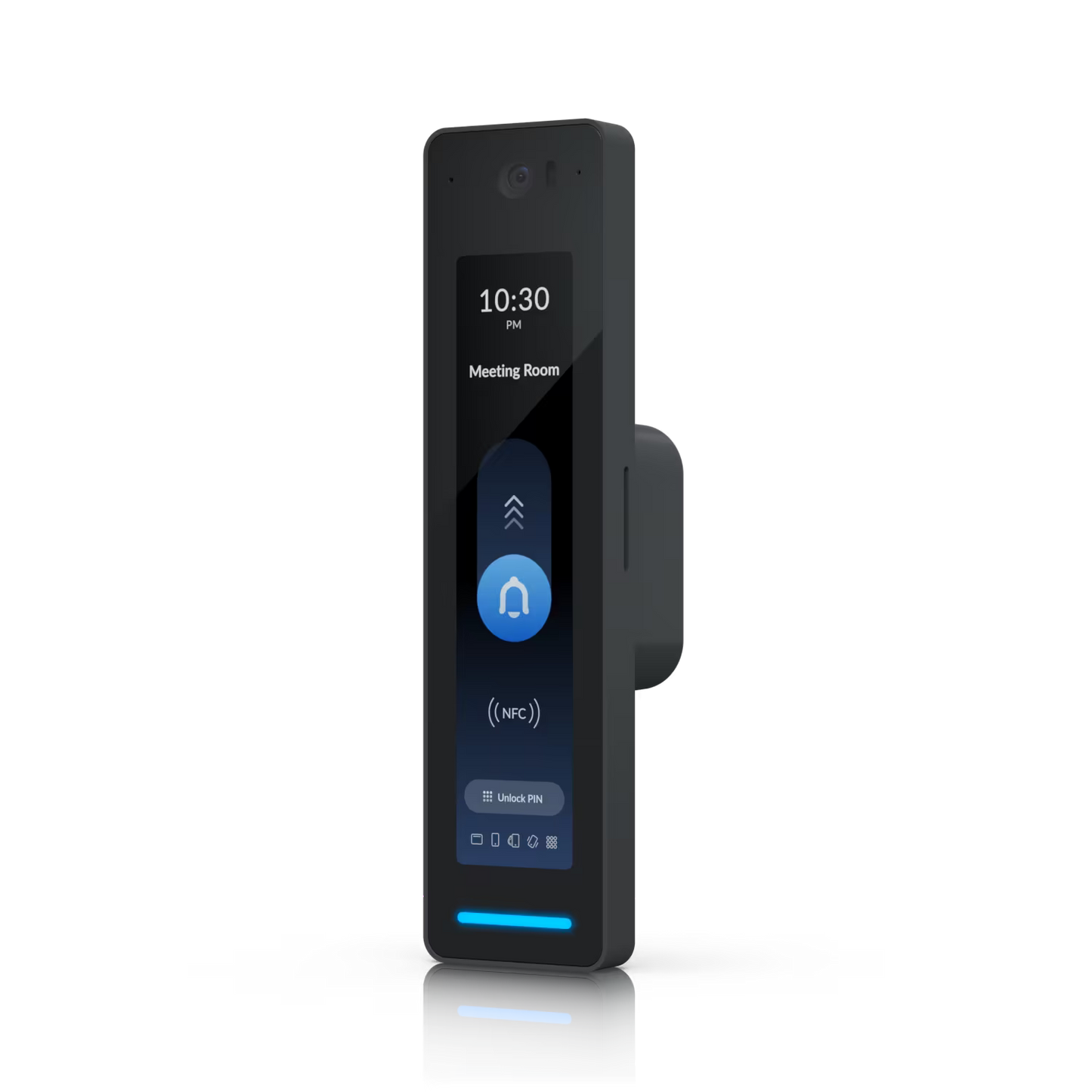 Ubiquiti UniFi Access Reader Pro Black - Close-up view of the reader's interface.