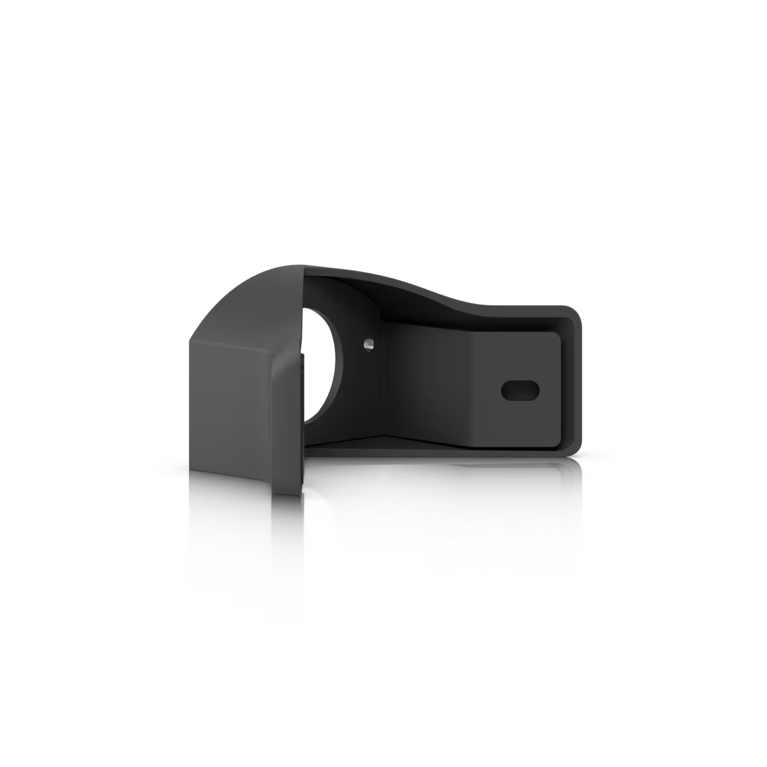 Close-up detail of the Ubiquiti UniFi Protect G5/G6 White PTZ Corner Mount.