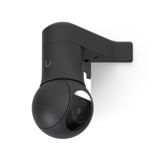 Front view of the Ubiquiti UniFi Protect G5/G6 White PTZ Corner Mount.