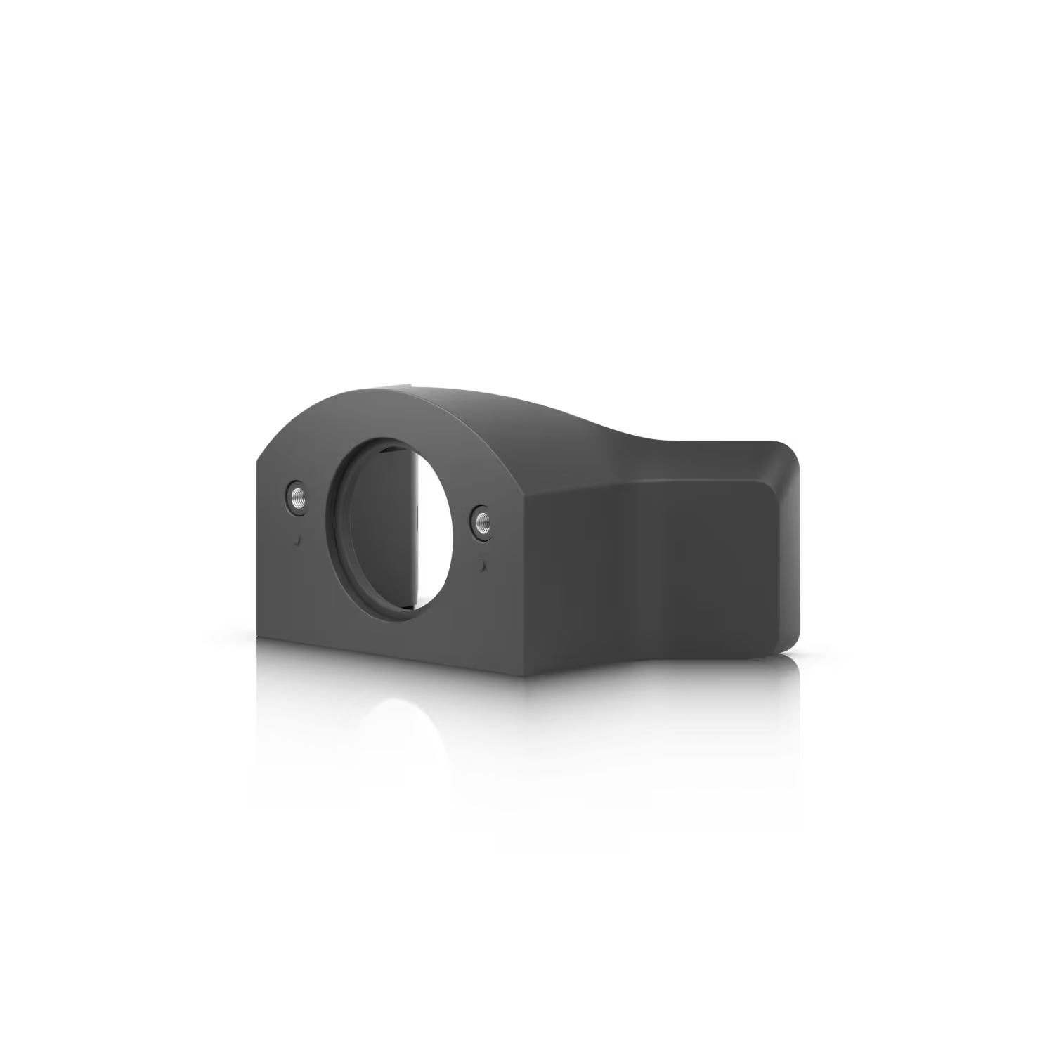 Ubiquiti UniFi Protect G5/G6 White PTZ Corner Mount in use outdoors.