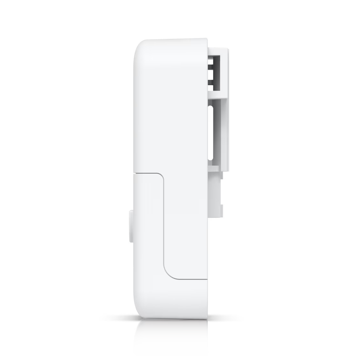 Ubiquiti Grounded Ethernet Surge Protector in use in a networking setup.
