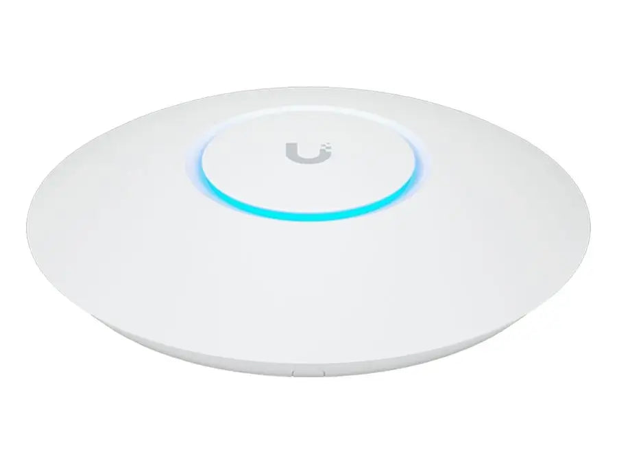 Ubiquiti UniFi6 Plus Indoor WiFi 6 Access Point displayed in a clean setting.