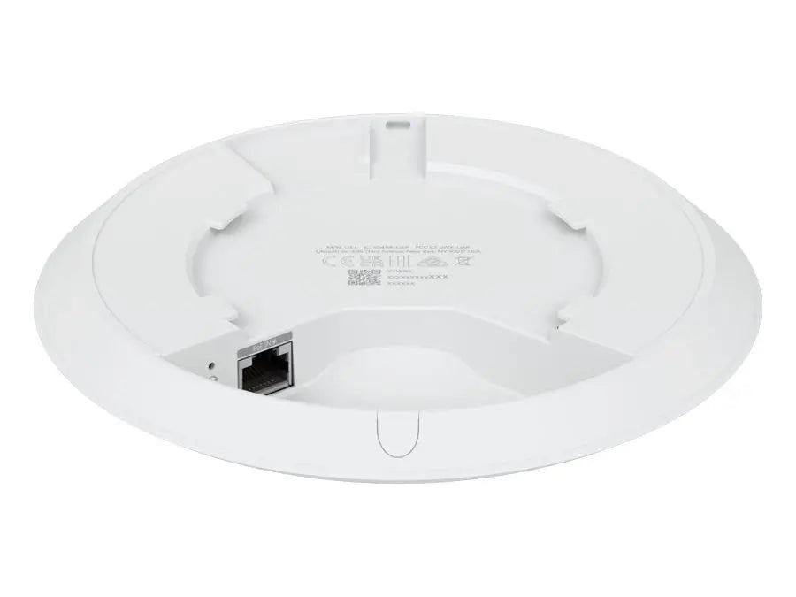 Ubiquiti UniFi6 Plus Indoor WiFi 6 Access Point, a sleek and modern wireless access point designed for high-performance indoor networking.