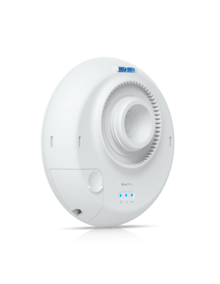 Image of the Ubiquiti UISP 60GHz/5GHz PtMP Wave Station, a wireless communication device designed for point-to-multipoint connections.