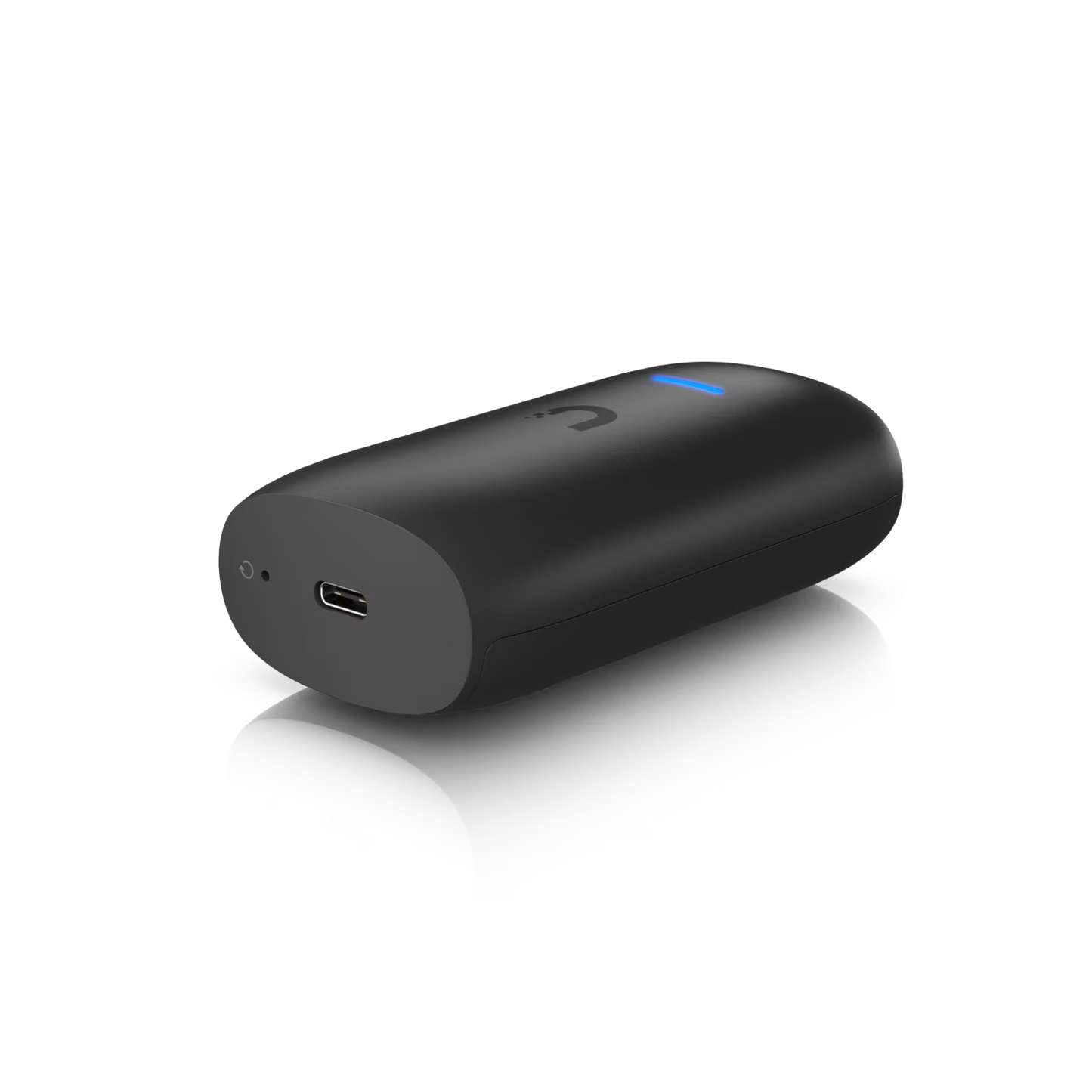 Ubiquiti UniFi Dual Band WiFi 6 HDMI Display Cast Lite mounted on a wall.