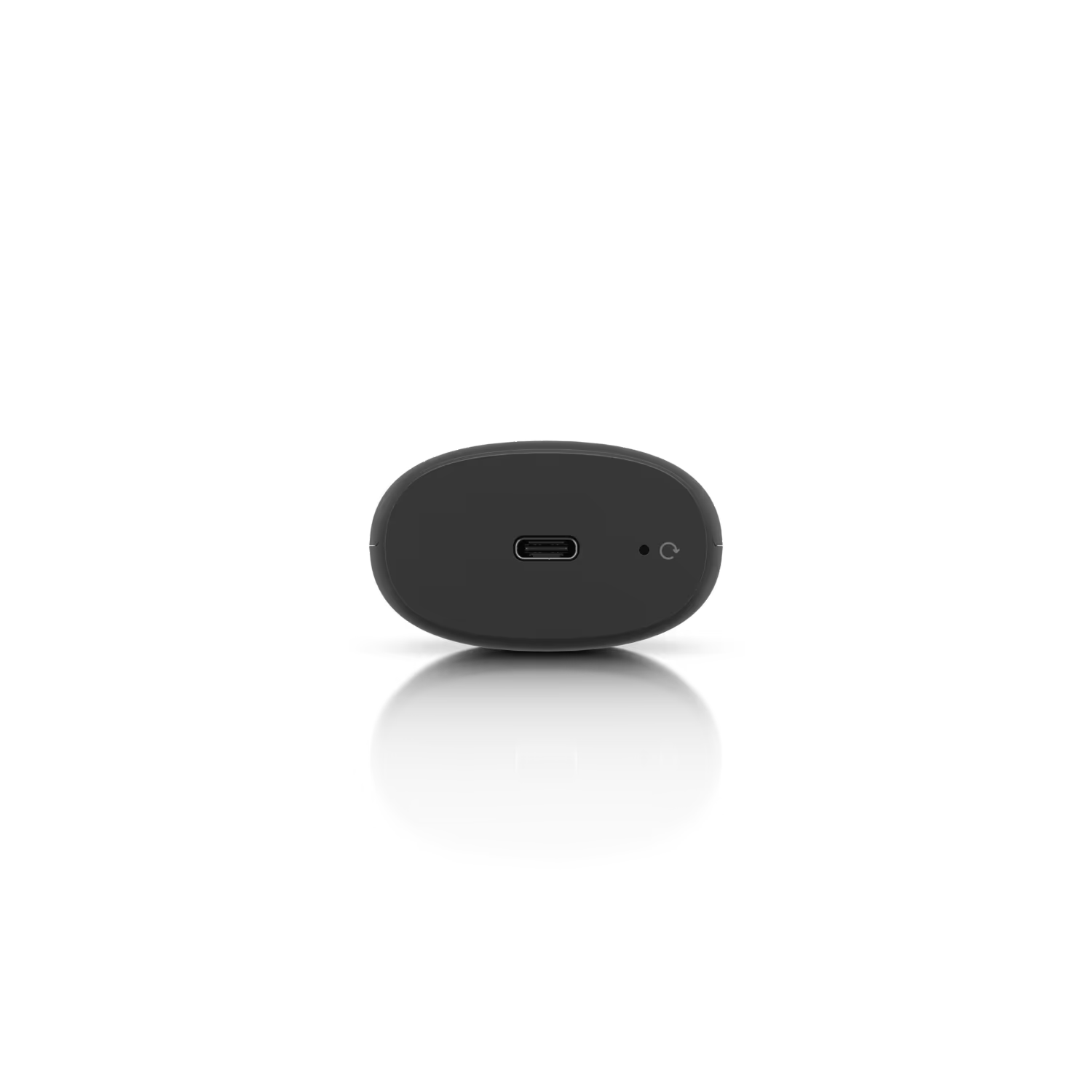 Back view of the Ubiquiti UniFi Dual Band WiFi 6 HDMI Display Cast Lite showing the connectivity options.