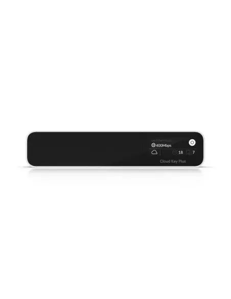 Ubiquiti UniFi CloudKey+ Console with 1TB SSD in medium view.
