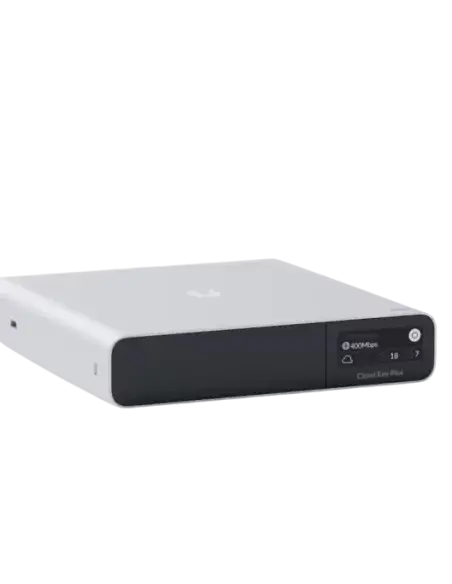 Ubiquiti UniFi CloudKey+ Console with 1TB SSD showcasing the front design.