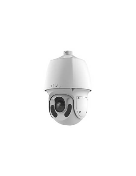 UNV LightHunter 4MP PTZ camera featuring 33x optical zoom and Smart IR technology with a range of up to 150 meters.