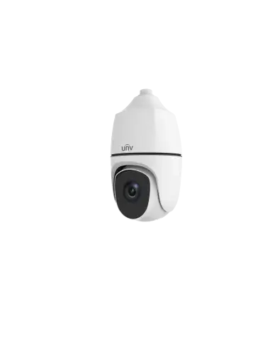 UNV LightHunter 8MP PTZ camera featuring 22x optical zoom and Smart IR technology with a range of 200 meters.