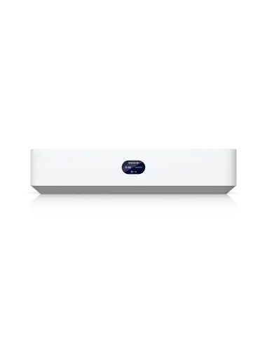Ubiquiti UniFi Protect Network Video Recorder Instant with 6 PoE ports and 1 HDD bay, displayed in a large view.