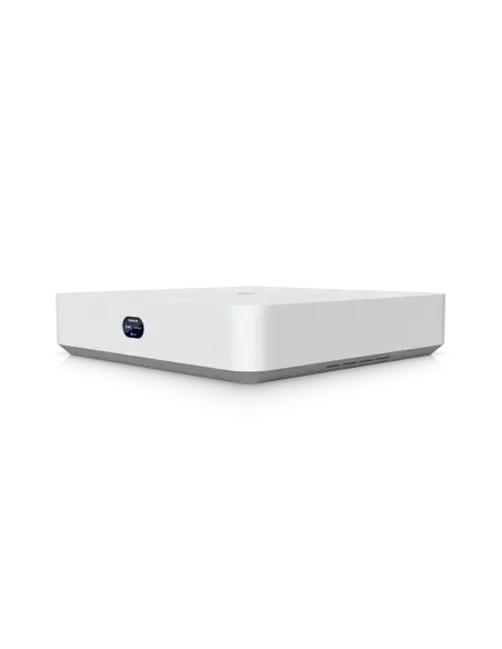 Ubiquiti UniFi Protect Network Video Recorder Instant on a clean background, emphasizing its sleek and modern design.