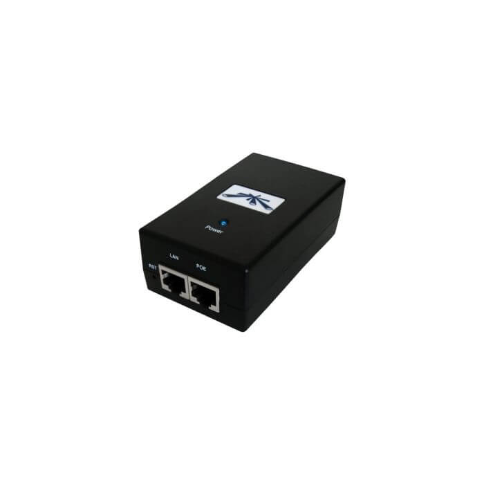 Ubiquiti Gigabit PoE Adapter 24V 24W available at GigaParts