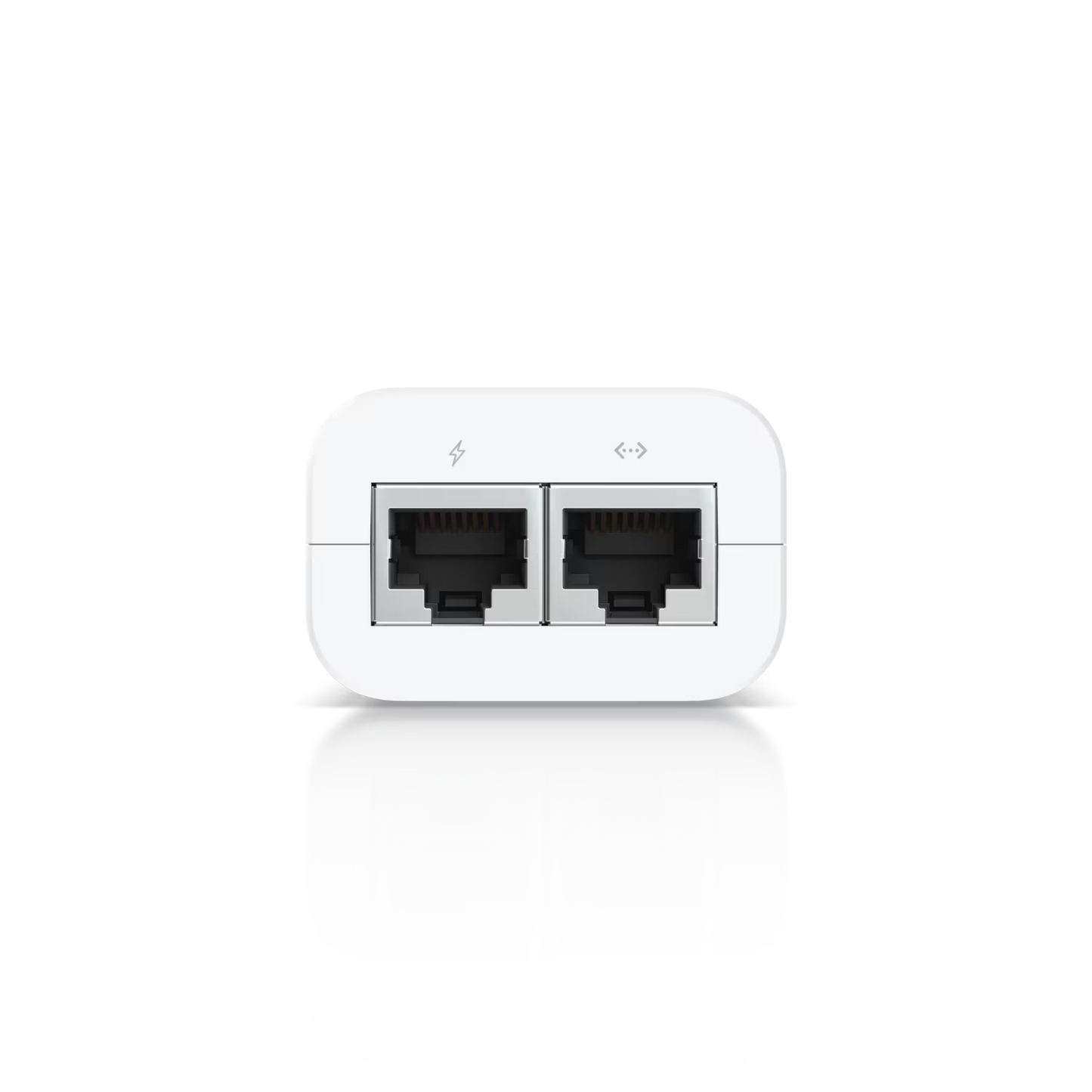 Ubiquiti Gigabit PoE Adapter 48V 15W with accessories.