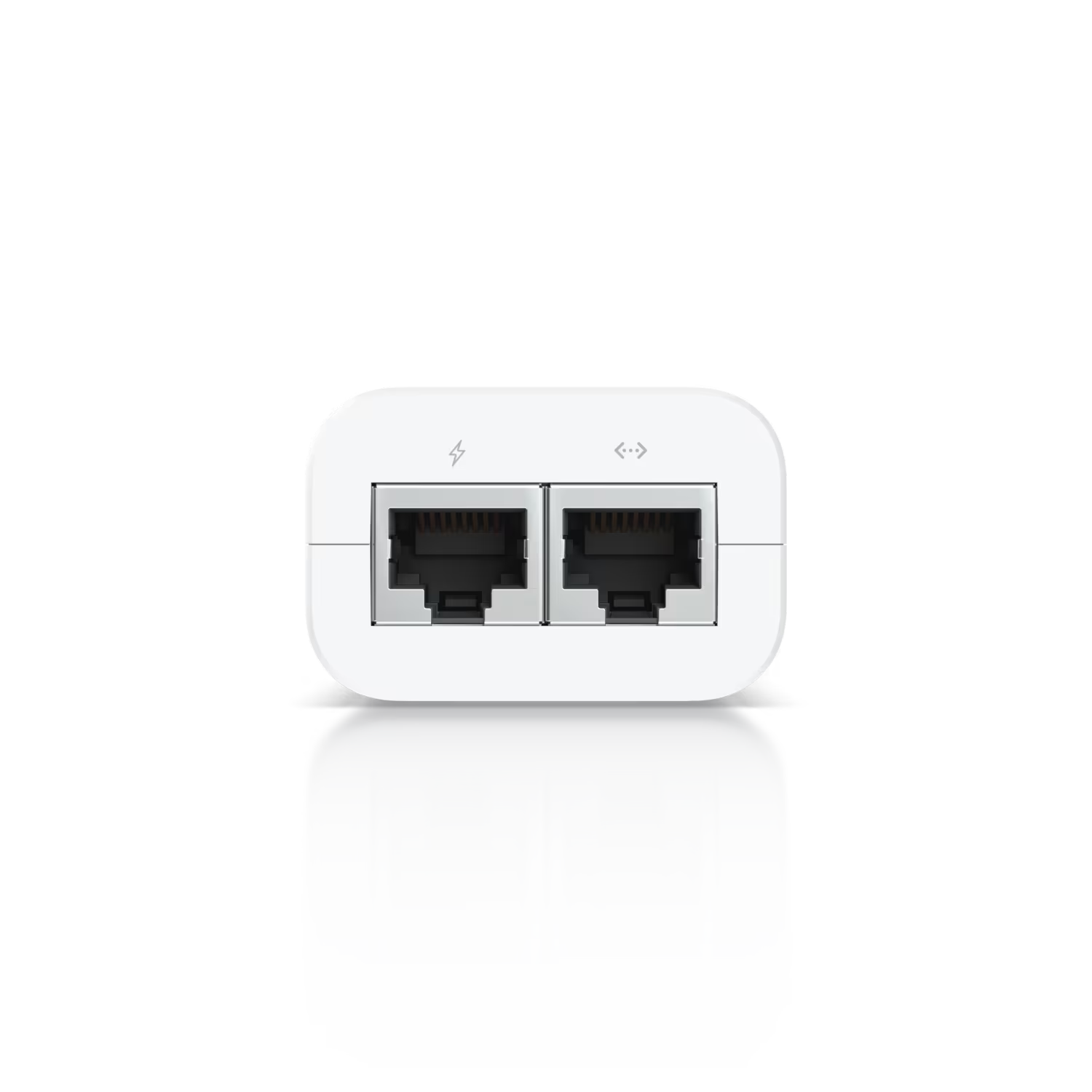 Ubiquiti Gigabit PoE Adapter 48V 15W with accessories.