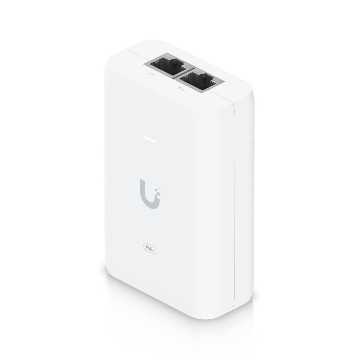 Front view of Ubiquiti Gigabit PoE Adapter 48V 30W.