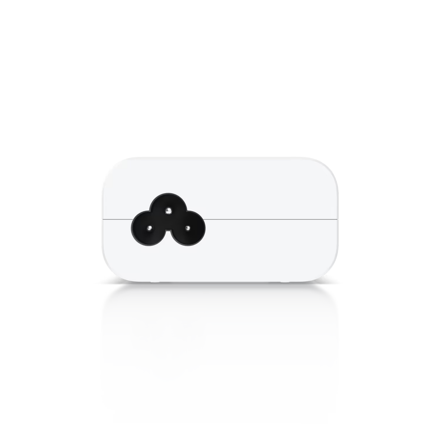 Ubiquiti Gigabit PoE Adapter 48V 30W showing labels and specifications.