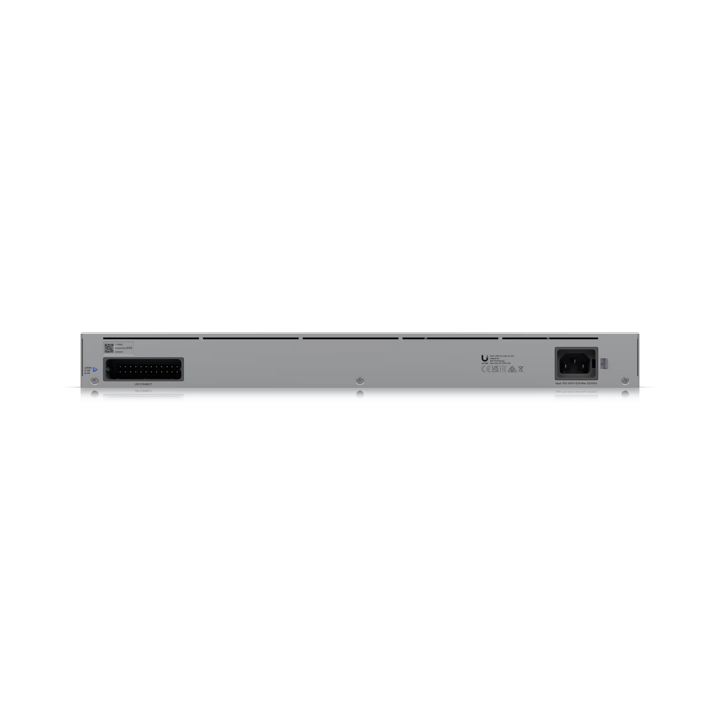 Ubiquiti UniFi Pro Max Switch 24 in use in a modern office environment.