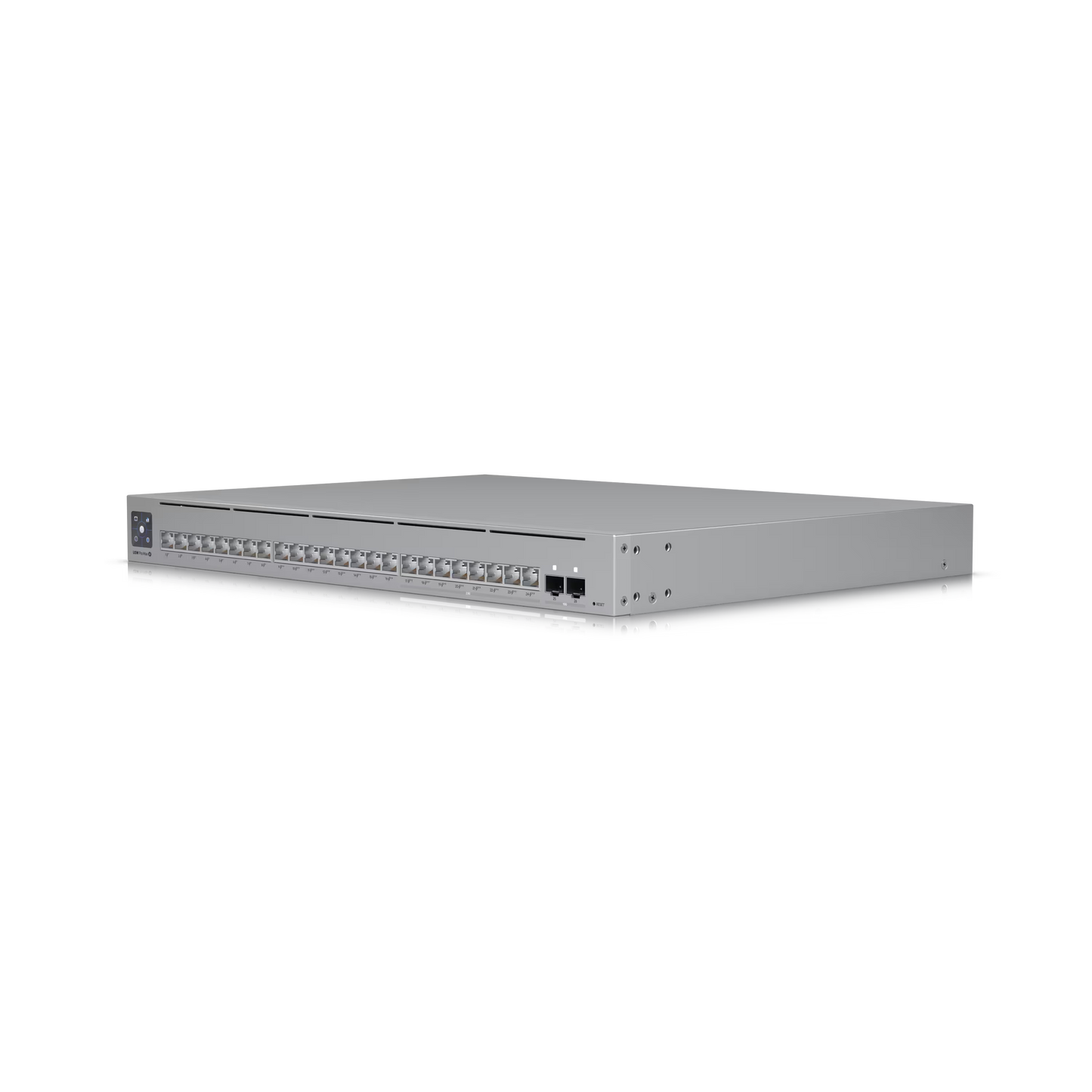 Ubiquiti UniFi Pro Max Switch 24 in a network setup with various devices connected.